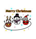 ひげ雪だるま☆年末年始は忙しい②（個別スタンプ：2）