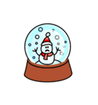 ひげ雪だるま☆年末年始は忙しい②（個別スタンプ：5）