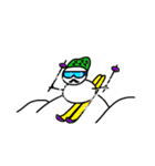 ひげ雪だるま☆年末年始は忙しい②（個別スタンプ：33）