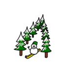 ひげ雪だるま☆年末年始は忙しい②（個別スタンプ：35）