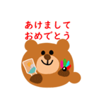 クマだま冬と新年（個別スタンプ：22）