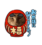 琥珀と銀次郎①（個別スタンプ：9）