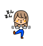 繊細女子（個別スタンプ：26）