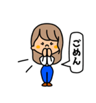 繊細女子（個別スタンプ：29）