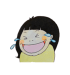 おんなのこ(黄)（個別スタンプ：31）