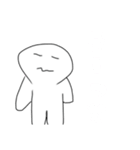 かわいい饅頭だなぁ（個別スタンプ：3）