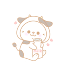 ほっこりきなこちゃんの冬（個別スタンプ：7）