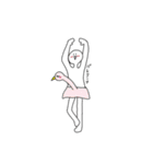 もち子ともち男（個別スタンプ：4）