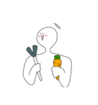 もち子ともち男（個別スタンプ：14）