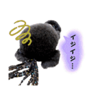 Blooming dogs* black poodle（個別スタンプ：26）