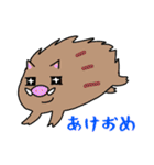 Cute女子の毎年使える年末年始スタンプ（個別スタンプ：39）