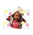 Girls stickers/姉妹スタンプ（個別スタンプ：3）