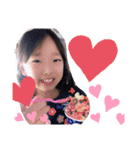 Girls stickers/姉妹スタンプ（個別スタンプ：5）