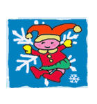 12月・1月・冬うさぎ（個別スタンプ：2）