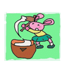 12月・1月・冬うさぎ（個別スタンプ：8）