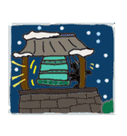 12月・1月・冬うさぎ（個別スタンプ：12）