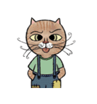 かくれんぼをする（個別スタンプ：15）