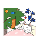 冬の京都のねこ（個別スタンプ：7）