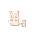 わんたんちゃんの冬スタンプ（個別スタンプ：5）