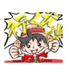 ONE PIECE キャラクターいっぱいスタンプ（個別スタンプ：5）