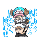 ONE PIECE キャラクターいっぱいスタンプ（個別スタンプ：30）