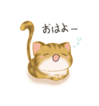 どうも、ミケ猫っす。（個別スタンプ：2）