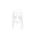 Two HairGirls   macaronStamp2（個別スタンプ：2）
