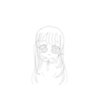 Two HairGirls   macaronStamp2（個別スタンプ：4）