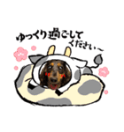 晩寅(お正月ver)（個別スタンプ：5）