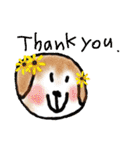寒い時期用、MIX犬＆TPスタンプ！（個別スタンプ：15）