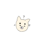 わりこむイヌ（個別スタンプ：11）
