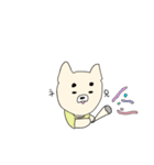 わりこむイヌ（個別スタンプ：14）