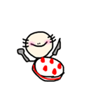 あきおくん(ウーパールーパー)の日常④（個別スタンプ：4）