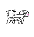 感情表現 牛の心（個別スタンプ：4）