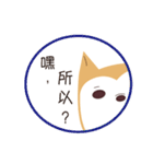 私は柴犬です。みかんといいます。（個別スタンプ：23）