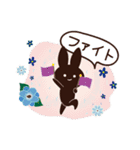 Popup毎日使える！大人かわいい絵本のうさぎ（個別スタンプ：24）