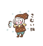 わたしとワンコの冬あったかスタンプ（個別スタンプ：25）