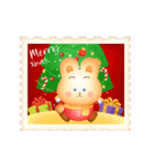 BOBAクリスマスカード (POP UP)（個別スタンプ：5）