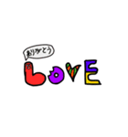 Love＆♡（個別スタンプ：3）