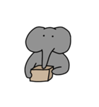 moving elephant san 3（個別スタンプ：6）