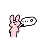 ラクガキイラストうさぎ（個別スタンプ：6）