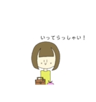 可愛い女の子の日常【ショートボブちゃん】（個別スタンプ：15）
