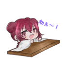 チャイナっ子の明果ちゃん（個別スタンプ：8）