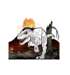 動くT-rex 2（個別スタンプ：23）