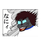 ぶー♂めがね黒猫④（個別スタンプ：24）