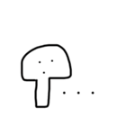 キノコくんのリアクションスタンプ総集＋（個別スタンプ：14）