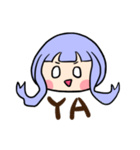 クラゲ少女2（個別スタンプ：3）