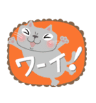 Junsの秋冬ねこ（個別スタンプ：10）