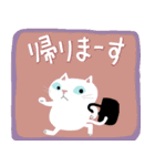 Junsの秋冬ねこ（個別スタンプ：18）