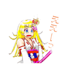 頑張る巫女お姉さん13（個別スタンプ：3）